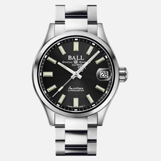 BALL 波爾(NM3500C-S2C-BK) B2 Engineer Master II 微型氣燈 防震耐寒機械錶-黑