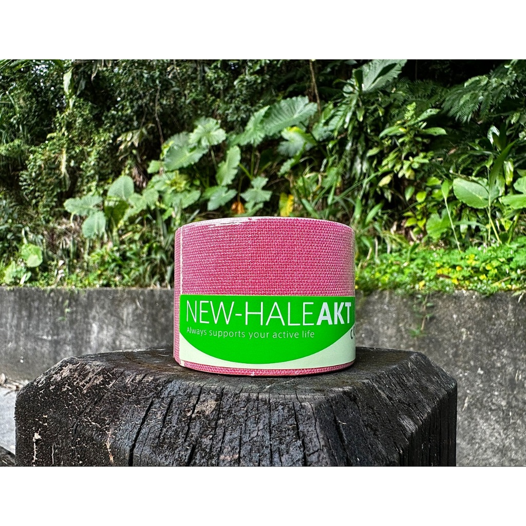 肌貼 New-HALE AKT 5cmx5m 粉紅，日本製肌內效運動貼布 / 運動肌貼