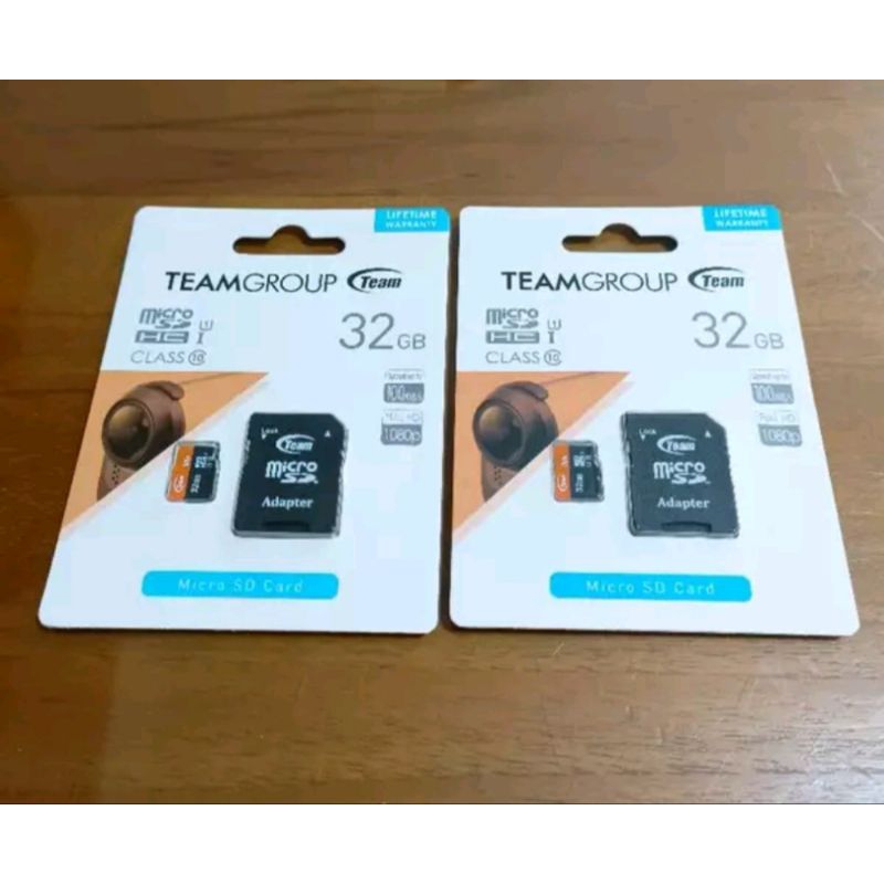 全新 Team 十銓 32GB 100MB/s U1 microSDHC C10 記憶卡（全館清倉特賣）
