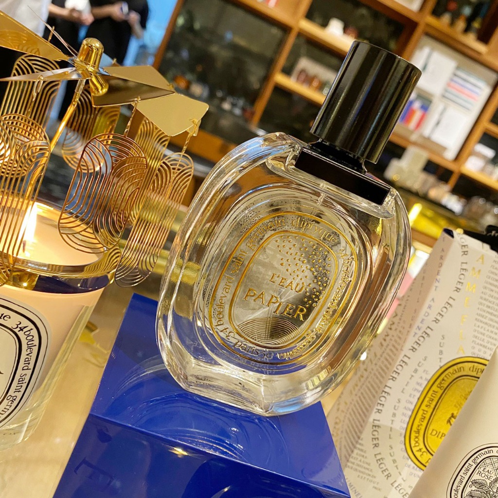 聖誕限定【Diptyque】2023 聖誕 金標 紙染之水 淡香水 100ml 紙之水 限定版 含羞草 白麝香