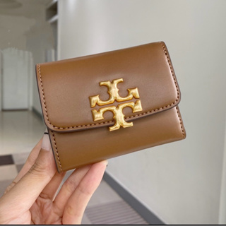 TORY BURCH/TB 金磚 ELEANOR MINI WALLET 零錢卡包 短夾 皮夾 零錢包