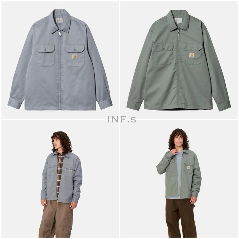 《INF.s》Carhartt WIP - L/S Craft Zip Shirt 長袖 襯衫外套