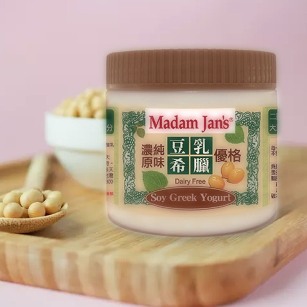 [Madam Jan's] 植物奶豆漿希臘優格 330g