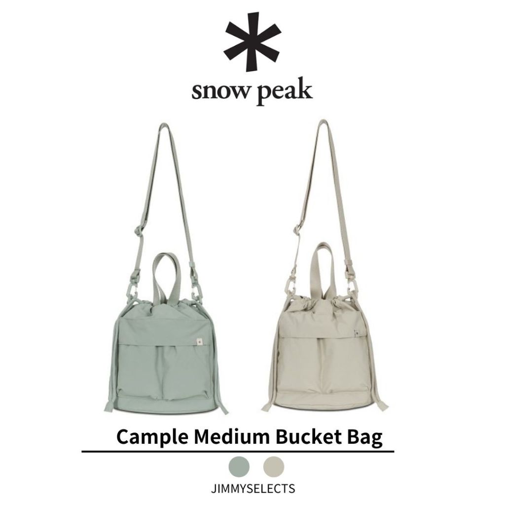 【吉米.tw】韓國代購 Snow Peak 雪諾必克 Cample 水桶包 單肩包 四色 FEB