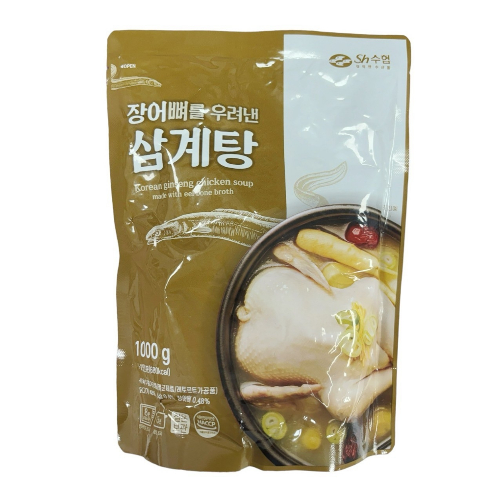 韓國水協 鰻魚骨蔘雞湯 1KG
