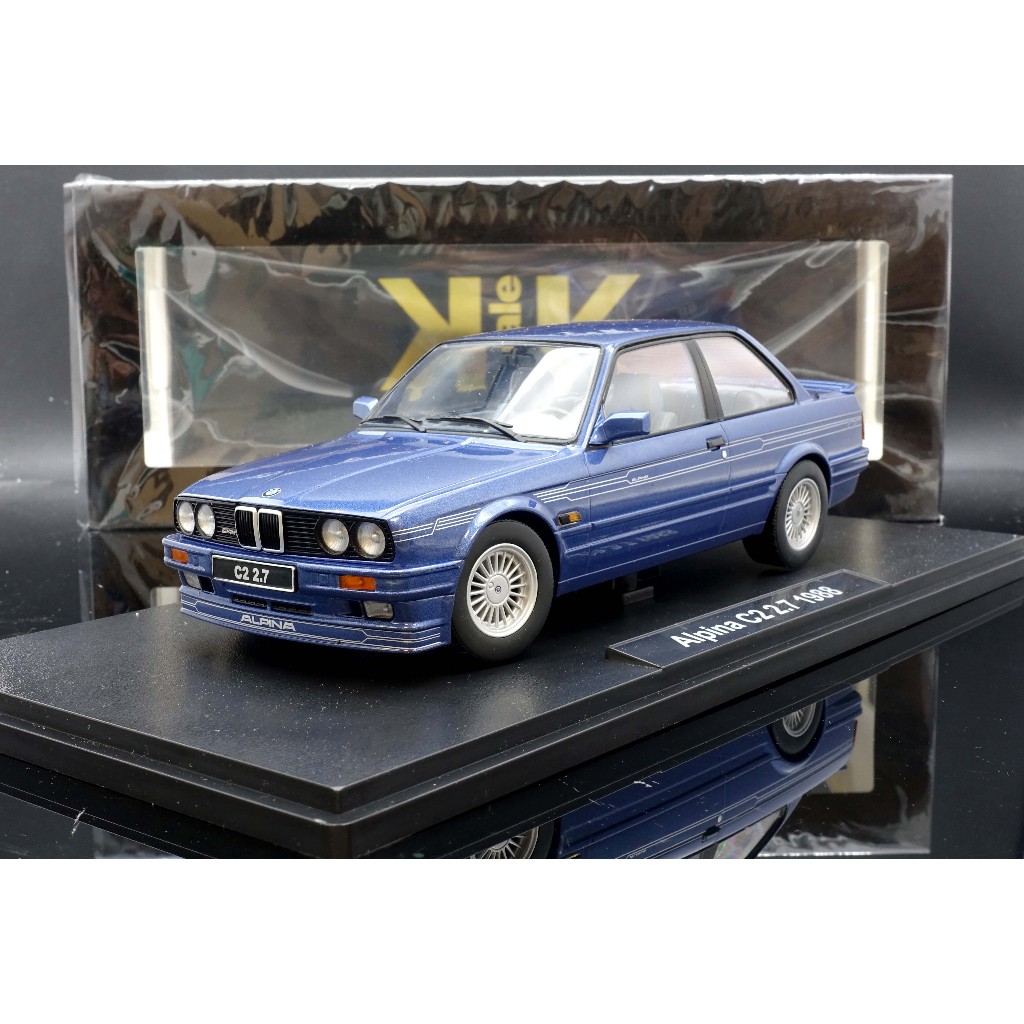 【MASH】現貨特價  KK scale 1/18 BMW Alpina C2 2.7 E30 1988 blue