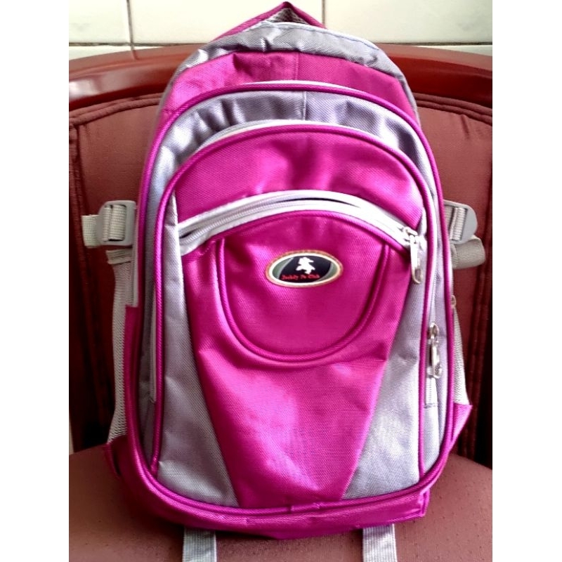 二手機能性防潑水輕量布材質休閒運動背包學生書包旅行背包