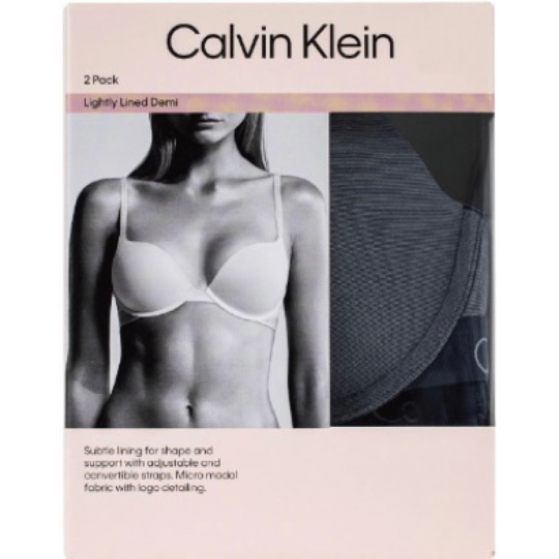 好市多 CK 無鋼圈運動內衣 CALVIN KLEIN 正品 Cotton Padded Bralette QF1654