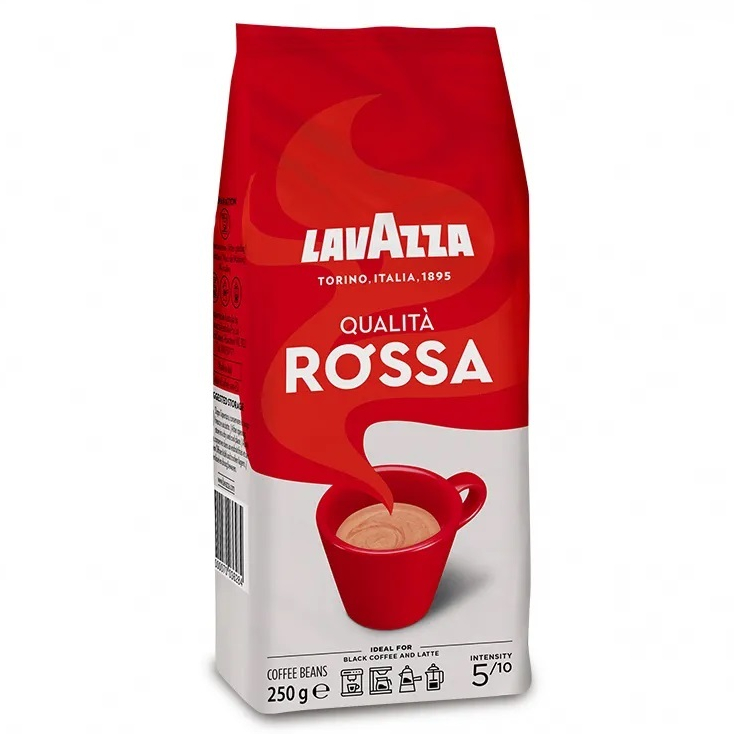 ▶LAVAZZA咖啡豆◀ 紅牌Qualita Rossa咖啡豆(250g)
