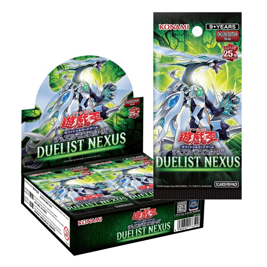 [亂亂家卡舖]遊戲王 亞洲英文版 1201 Duelist Nexus 補充包 一盒30包 (全新未開封)