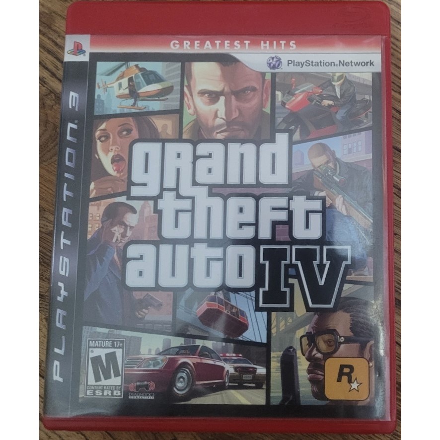 (PS3遊戲片) GTA 4 俠盜獵車手 4 完整版 Grand Theft Auto IV 美版