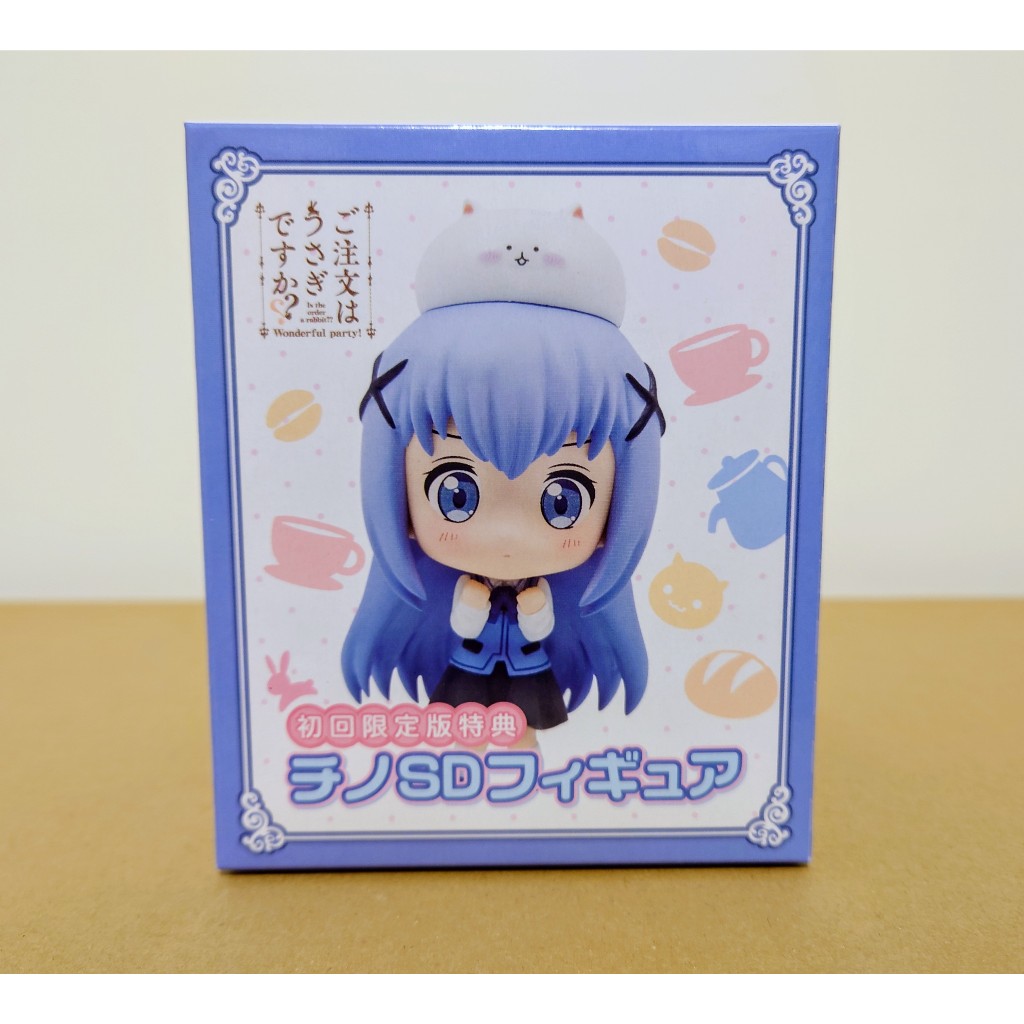 【點兔】日版 公仔 初回限定版特典 香風智乃 SD公仔 請問您今天要來點兔子嗎 周邊 PSV 特典 智乃 小公仔 黏土人