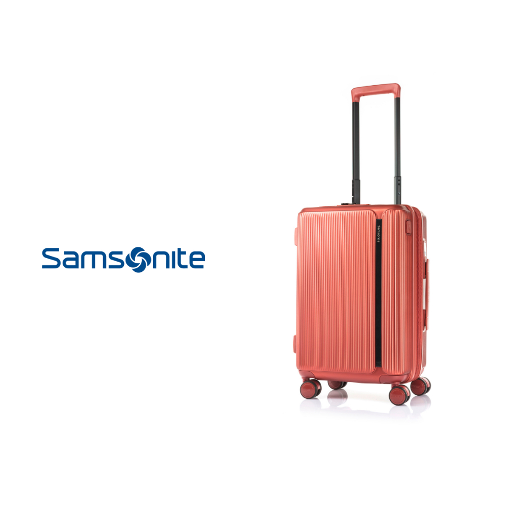 SAMSONITE 新秀麗 出國登機箱 可擴充行李箱 20吋 USB電源孔 防盜安全拉鍊-HJ8-MYTON 授權經銷商