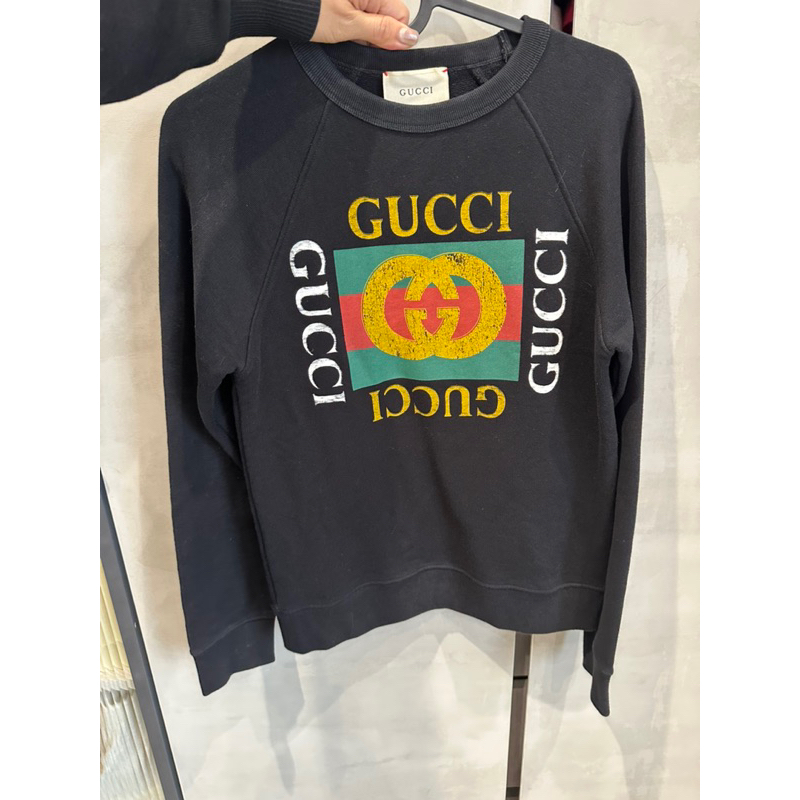 Gucci正品童裝10歲衛衣、女大人XS號可穿