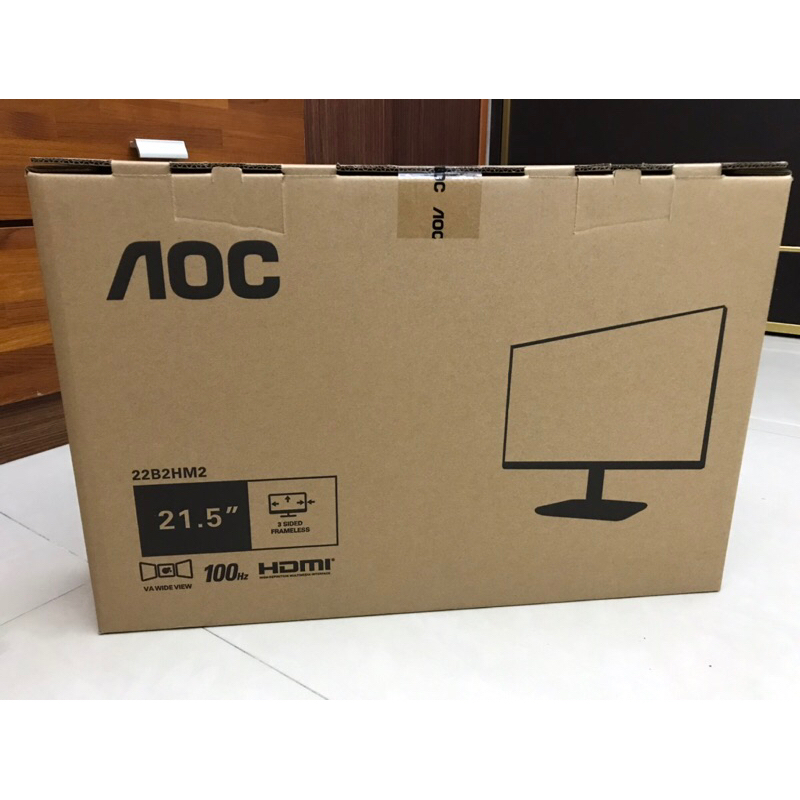 AOC 液晶顯示器21.5吋22B2HM2/96（可自取）