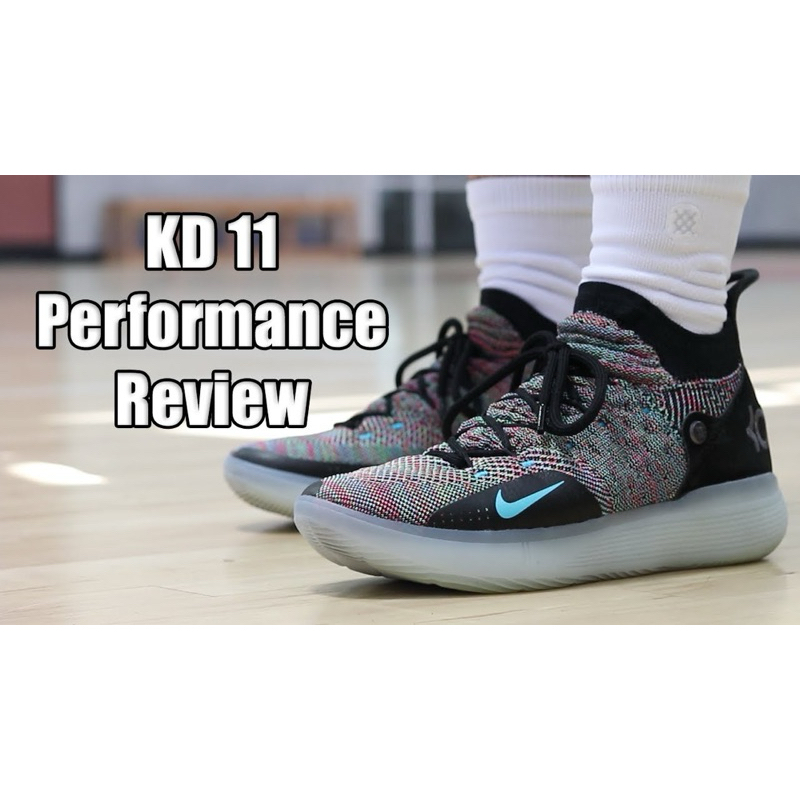 NIKE ZOOM KD11 EP Paranoid 杜蘭特 實戰籃球靴 Flyknit編織鞋/us8