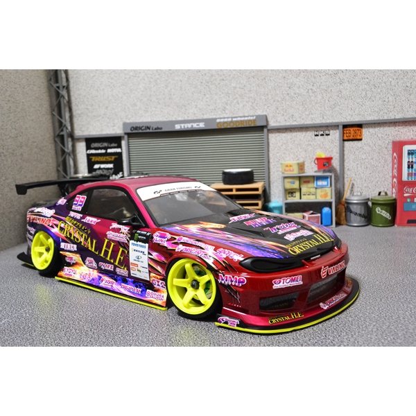 *TSR*Nissan SILVIA S15 Alivehoon 中村直樹1/10 遙控車透明殼 極速甩尾電影聯名限量版