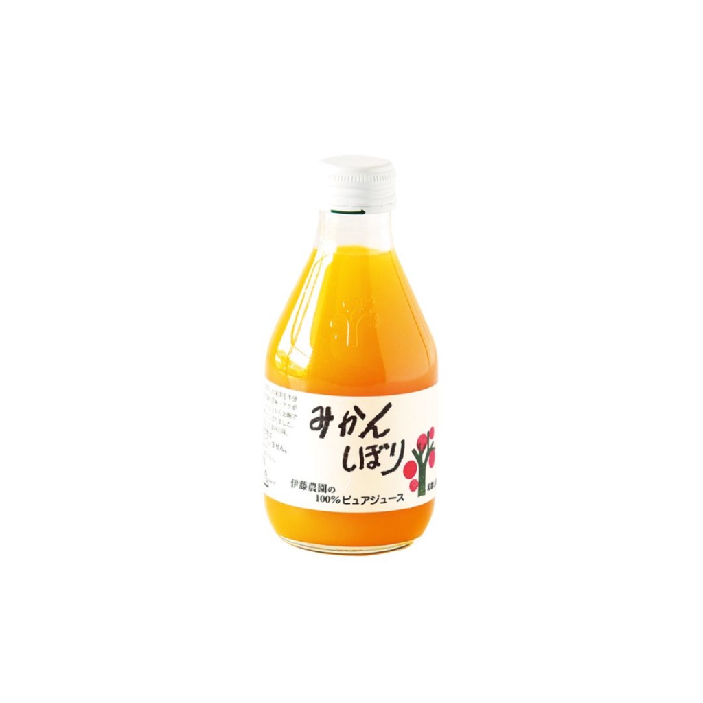 【伊藤農園】八朔柑橘果汁 清見柑橘果汁 溫州蜜柑果汁 180ml 百分之百純果汁 日本和歌山縣