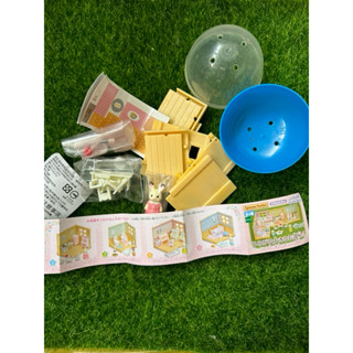 EPOCH 扭蛋 森林家族 森林部屋 4迷你組合小屋 房間微縮場景道具 扭蛋 正版 可挑款