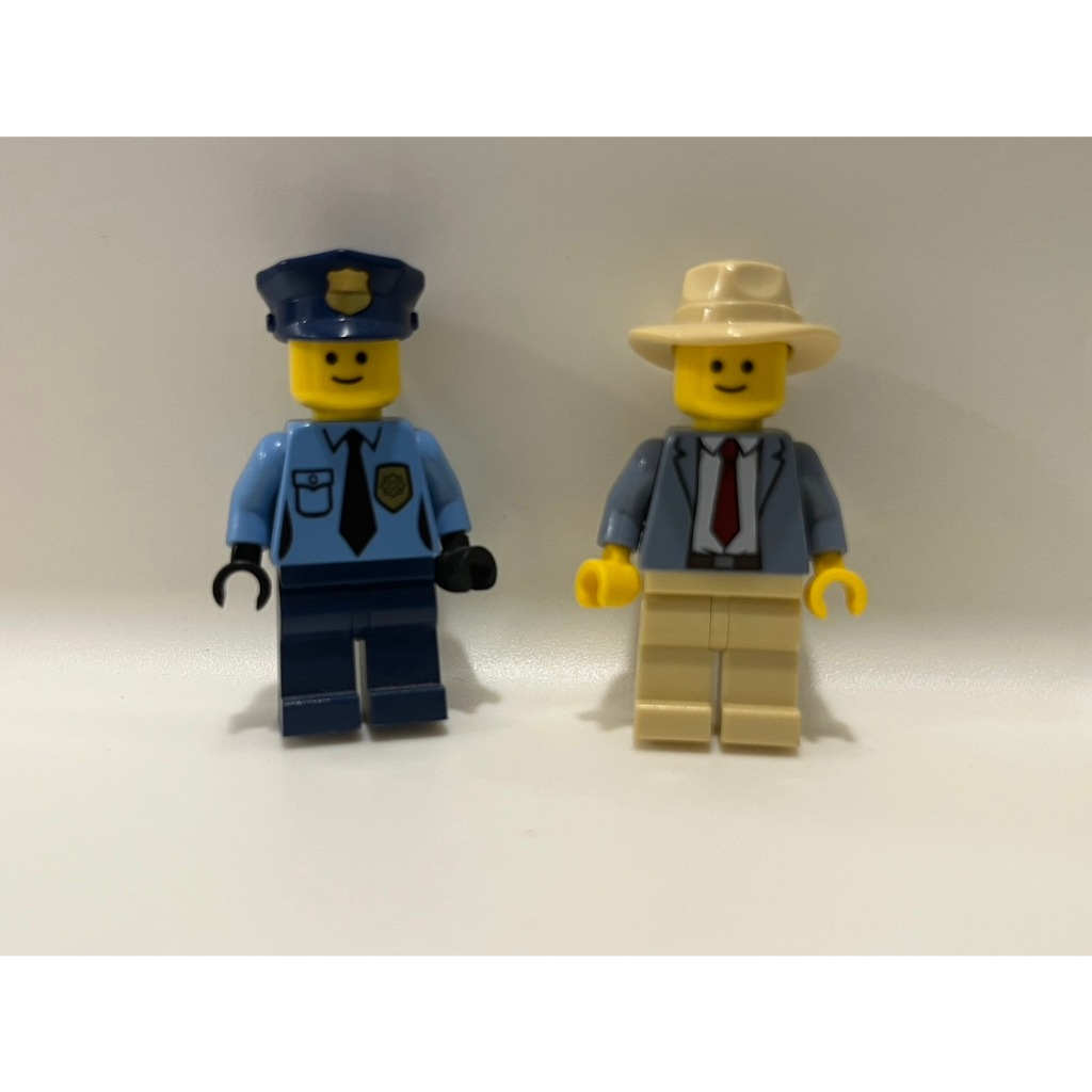 LEGO 樂高 街景 偵探社  lego 10246  偵探&amp;警察 人偶
