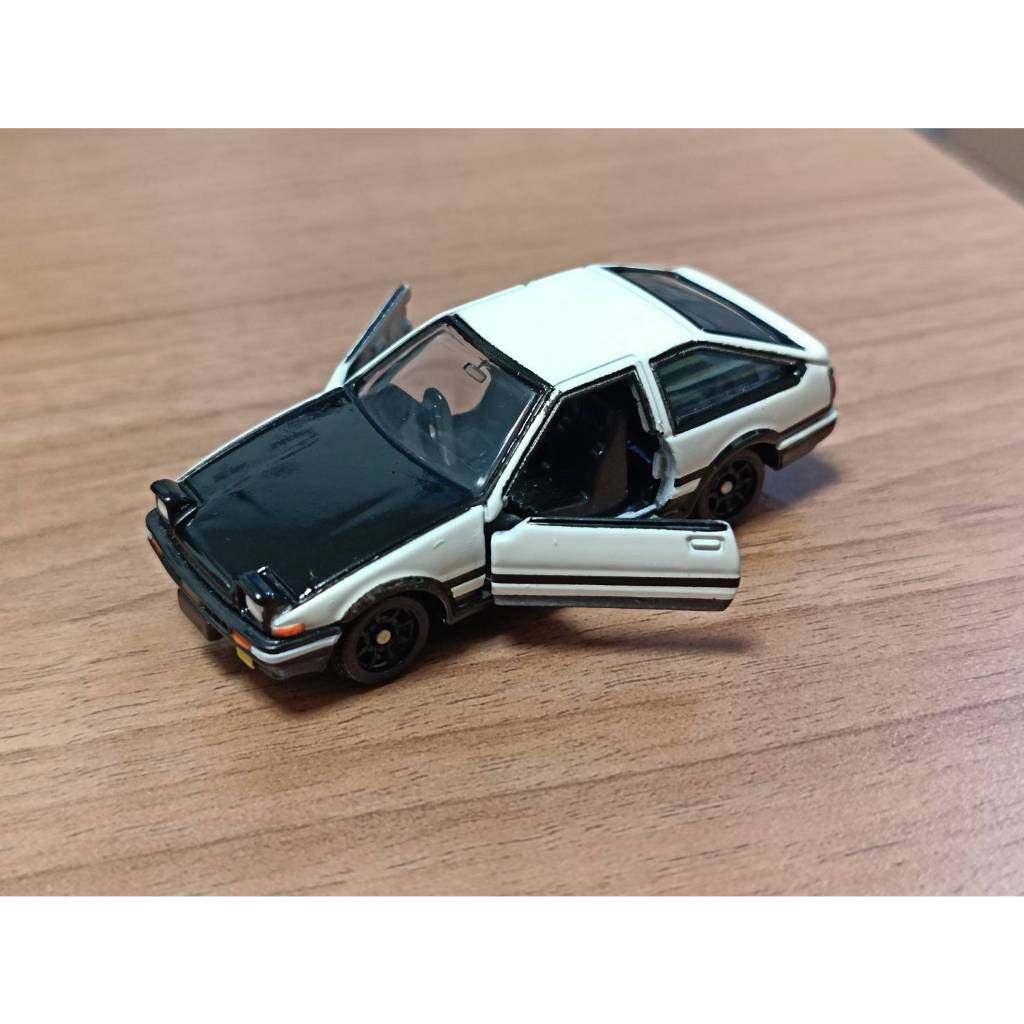 絕版 二手 Tomica 多美 2013 頭文字 D 豐田 1/64 TOYOTA AE86 D 藤原 拓海 豆腐店