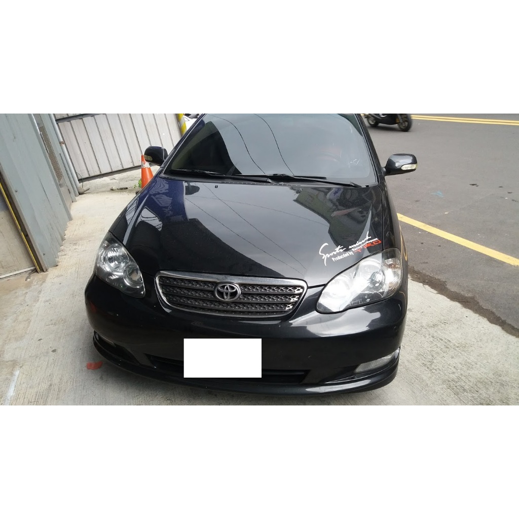 2006 TOYOTA ALTIS 1.8 超值代步車 黑色跑八萬 專賣 一手 自用 代步車 轎車 房車 五門 掀背車