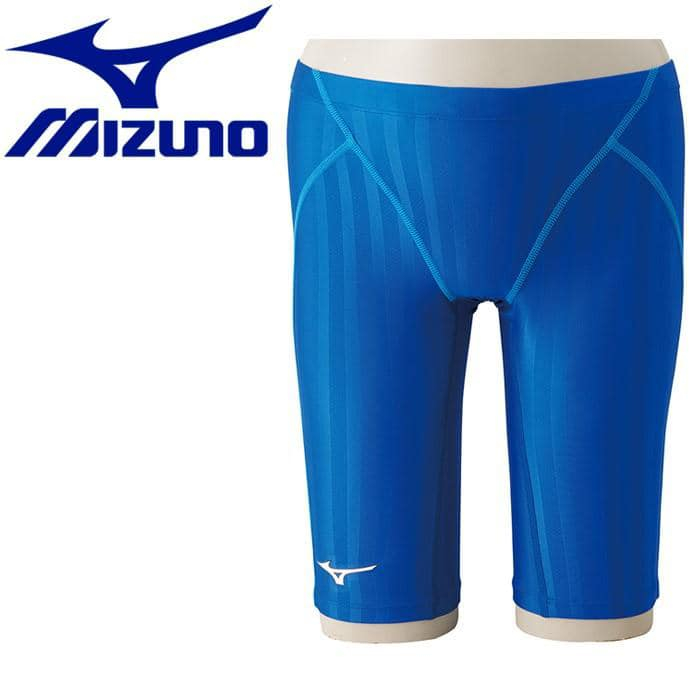 =好了啦要運動=MIZUNO  StreamAqucela男泳褲 長四角泳褲 競賽型泳裝 N2MB802127 寶藍