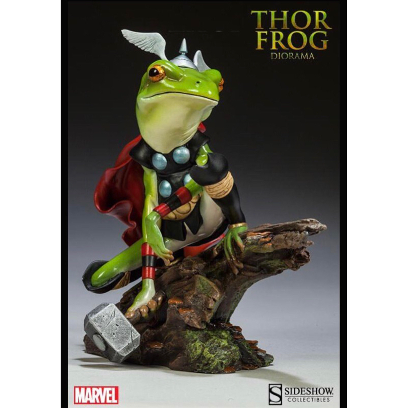 「全新現貨」Sideshow Thor Frog Diorama 雷神 青蛙 限量全身雕像 索爾