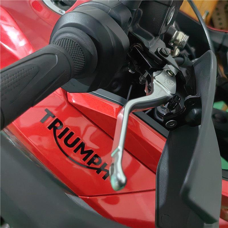 Trident660鈦色離合器拉桿 適用於 Triumph trident 660改裝拉桿組 Trident 660