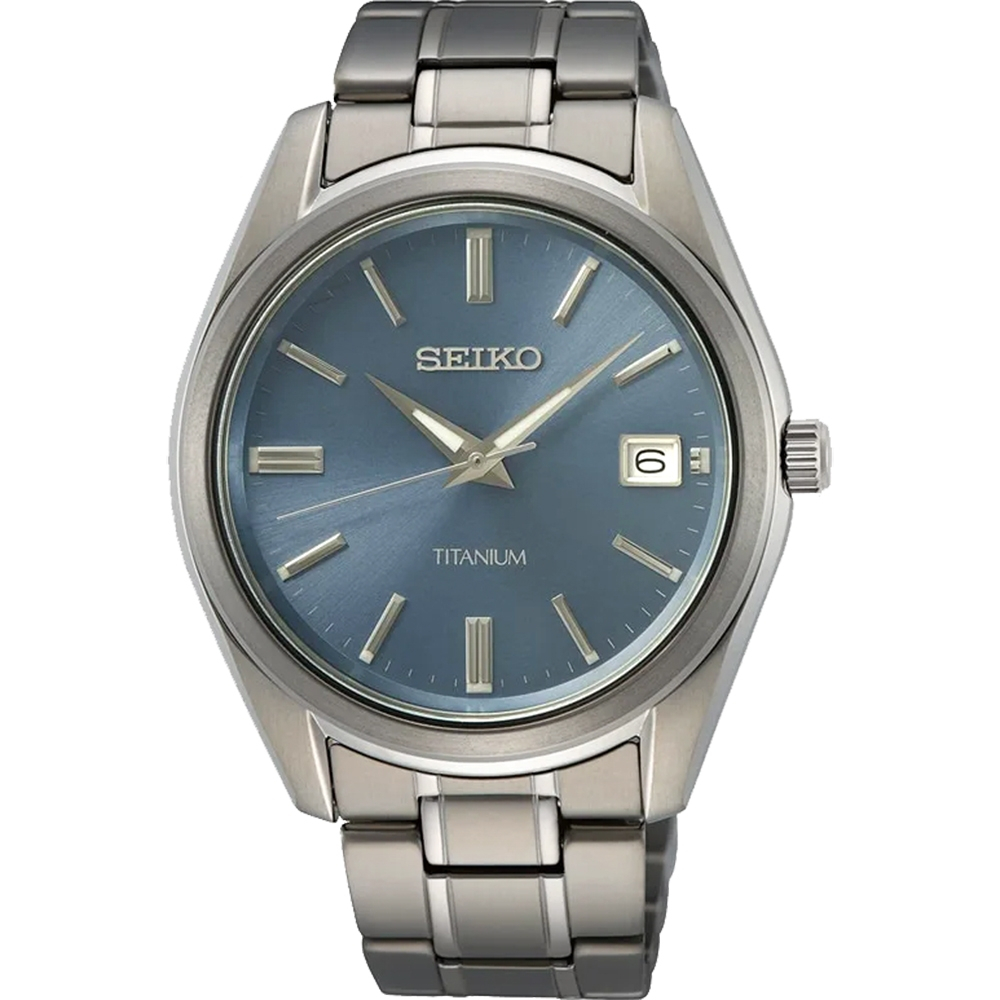 SEIKO 精工 CS 鈦金屬簡約手錶 -40mm (SUR371P1/6N52-00B0B)   SK027