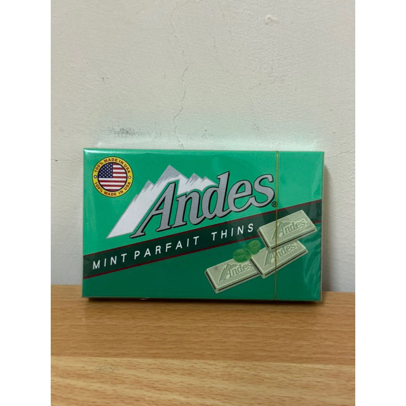 Andes 安迪士 雙薄荷巧克力 雙薄荷可可薄片 薄荷巧克力 38g 現貨