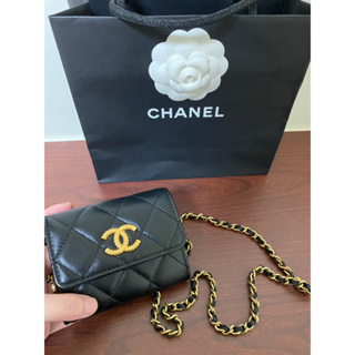 香奈兒Chanel 🉑️背雙層零錢包