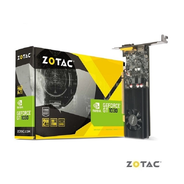 自取=2450 全新 ZOTAC GeForce GT 1030 2GB HDMI/VGA Low Profile代理商