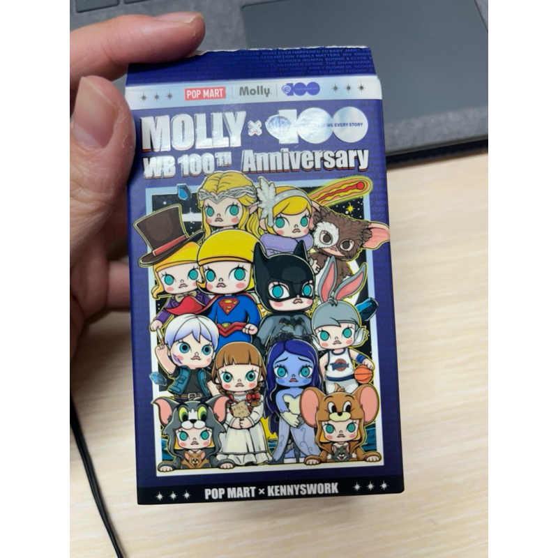泡泡瑪特迪士尼MOLLY × 華納100系列周年盲盒POPMAR 殭屍新娘