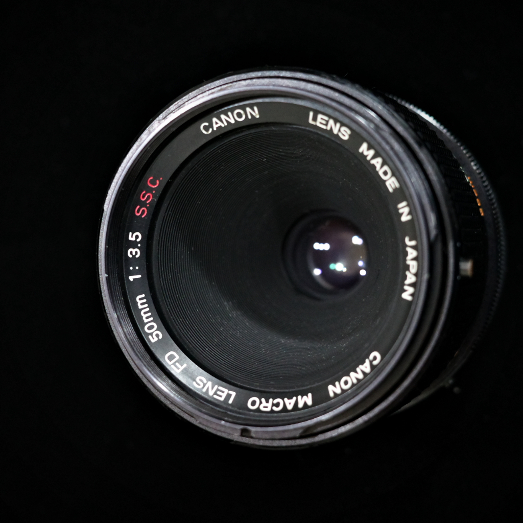 《二手鏡頭》CANON FD MACRO 50MM F3.5 S.S.C 佳能 大光圈 人像鏡 微距鏡 定焦鏡 日本製