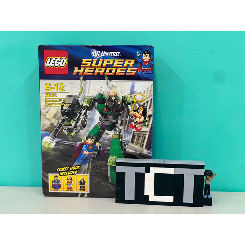 【TCT】 LEGO 樂高 Marvel DC 超級英雄系列 6862 Superman vs. Lex