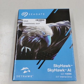 Seagate SkyHawk AI 監控鷹AI 10TB 3.5吋 7200轉監控碟(ST10000VE001)