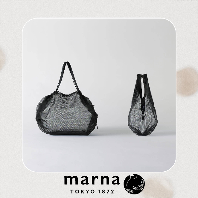 🇯🇵【Marna】新款 Shupatto 網眼袋 透視袋 環保袋 游泳包 25L 9L 可摺疊 購物袋 秒收袋 秒收包
