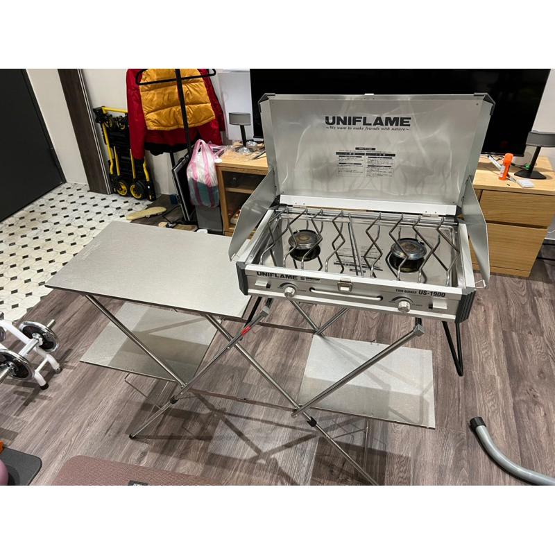 Uniflame 日本製雙口爐&amp;行動廚房