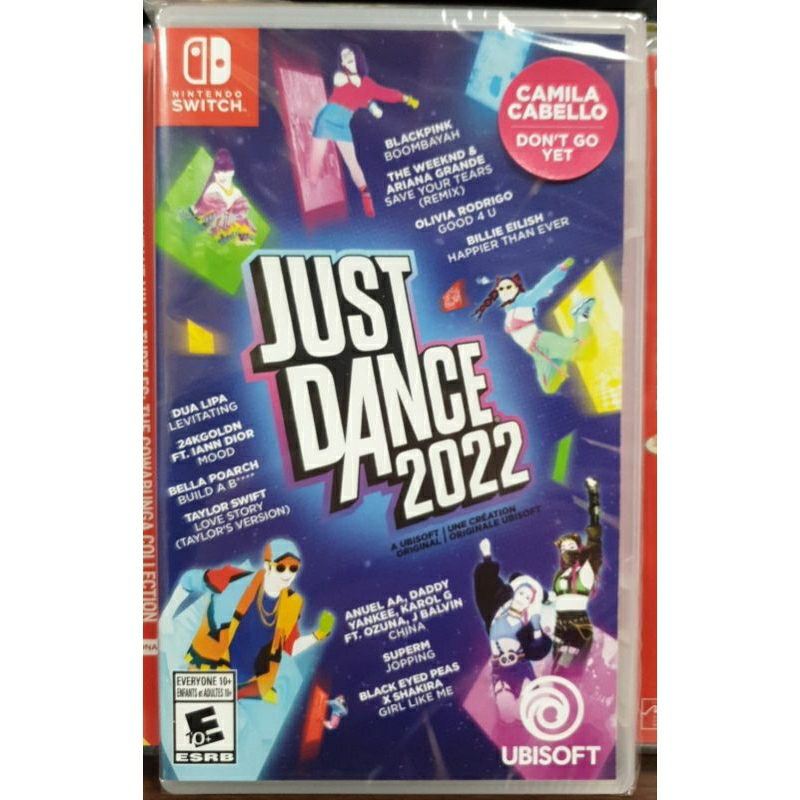 【全新現貨】NS Switch遊戲 Just Dance 2022 舞力全開2022 中文版 美版封面ESRB
