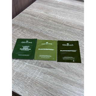 ORIGINS 品木宣言 青春無敵靈芝光潤機能水 駐顏有樹撫紋煥膚A醇精華 駐顏有樹撫紋緊實彈力霜 1.5ml 全新試用