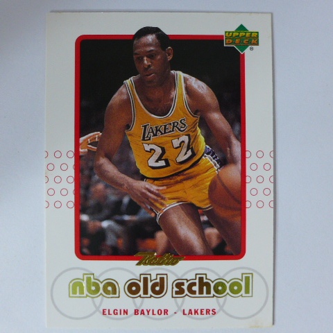 ~Elgin Baylor/埃爾金/名人堂/貝勒爺~1999年UD.NBA老人特殊卡