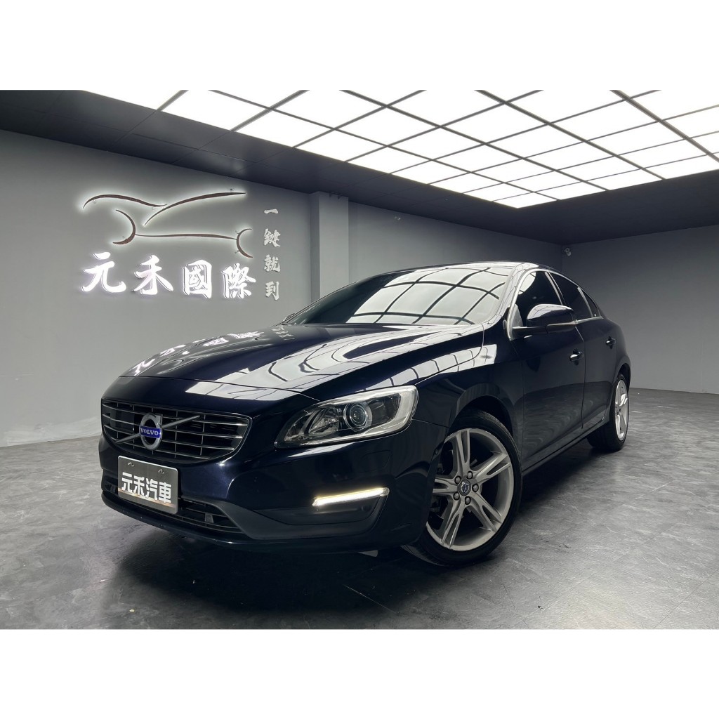 中古車 二手車【元禾阿龍店長】2017式 Volvo S60 D4 柴油旗艦版 跟車/天窗/自動停車❗️無泡水事故認證車