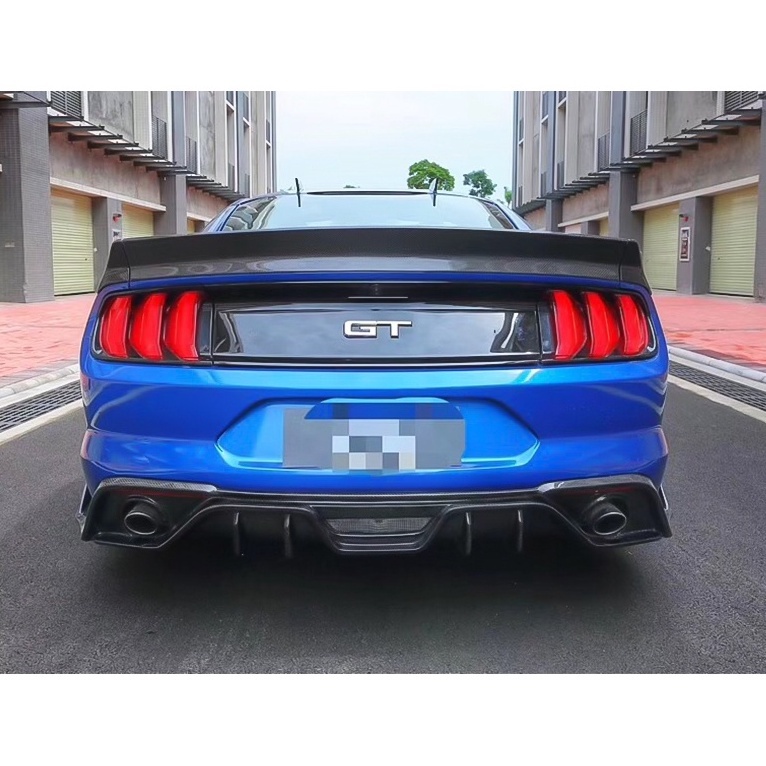 【亞諾車酷】FORD 野馬 Mustang AC 碳纖維 前下巴 側裙 後下巴