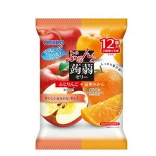 日本ORIHIRO擠壓式蒟蒻果凍(蘋果+橘子）/（桃子+葡萄）/（蘇打+可樂）