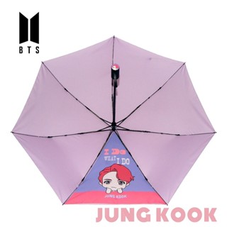 JungKook【絕版限量】K-pop韓流站 BTS 角色全自動輕便雨傘(獨家贈BTS限量海報一張，送完為止)
