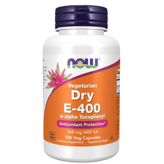 【喵喵喵】貓咪 自製貓食新增 Now ,天然 維他命/維生素E Dry E-400, 100顆(膠囊 裡面為粉末)