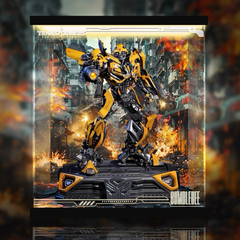《Yao 挖寶趣》Prime 1 Studio P1S 變形金剛5：最終騎士 大黃蜂 GK雕像 專用展示盒