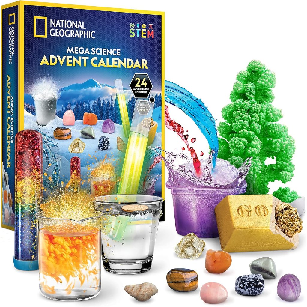 【Toy Fun】預購*美國正品 National Geographic 科學實驗 倒數日曆 降臨曆 新年 生日禮物