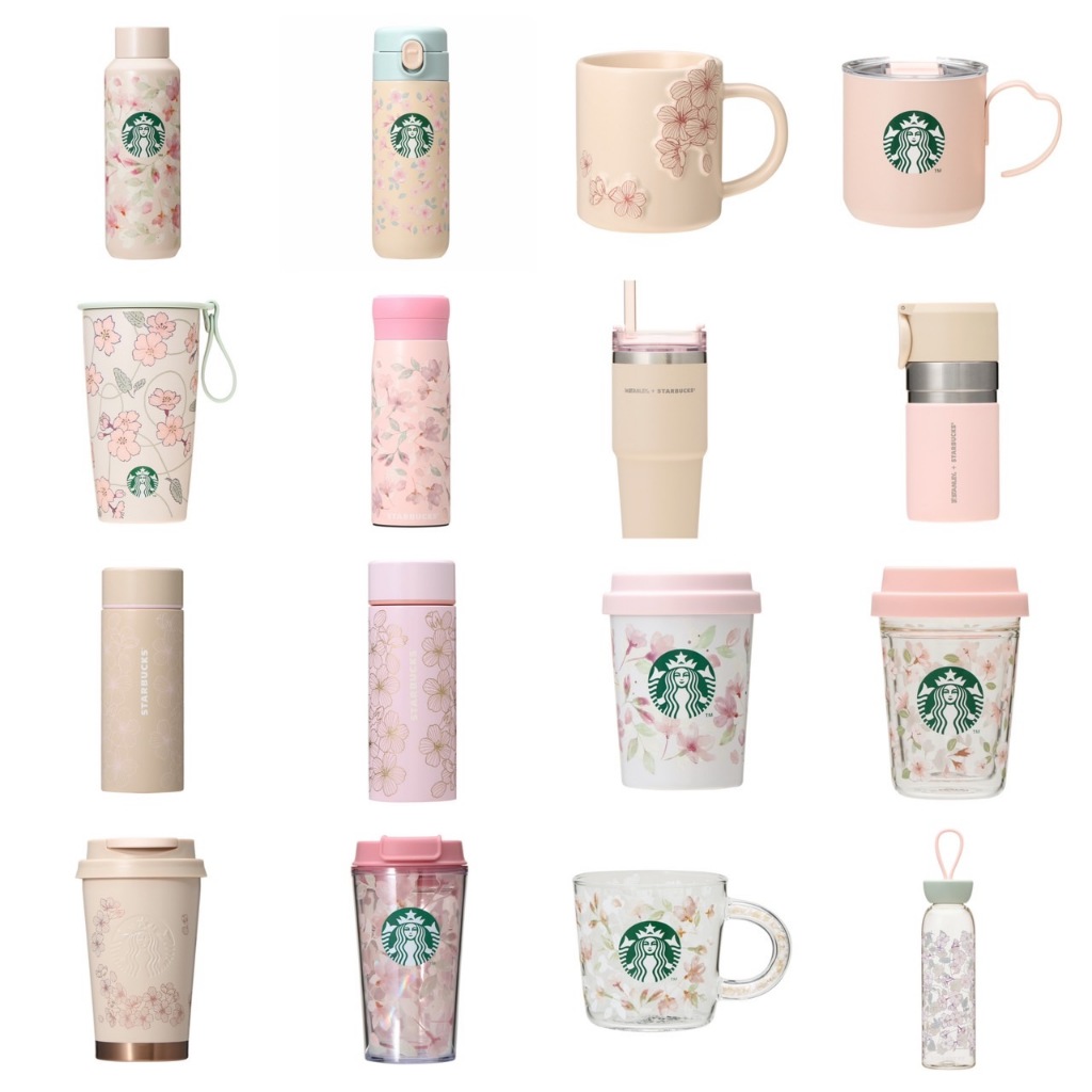 【布瓜在這裡】日本星巴克Starbucks 2023櫻花季第二彈限定杯 保溫瓶 馬克杯 耐熱玻璃杯